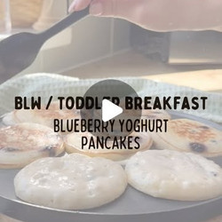 Greek Yoghurt Blueberry Pancakes
