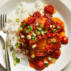 Hetty Tomato and Ginger Braised Tofu