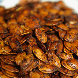 Korean Spiced Pumpkin Seeds