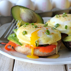 Smoked Salmon Eggs Benedict