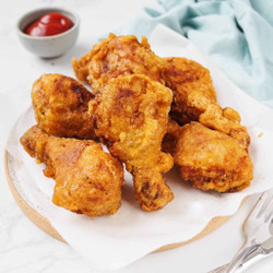 Easy Crispy Korean Fried Chicken