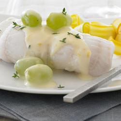 Fillet of Plaice/Sole Veronique