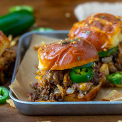 Pretzel Cowboy Sliders