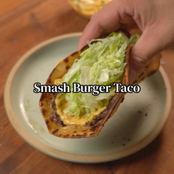 Smash Burger Tacos