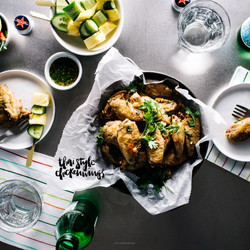 Spicy Thai Oven-fried Chicken Wings · I Am A Food Blog