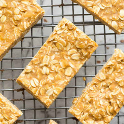 3 Ingredient No Bake Oatmeal Bars