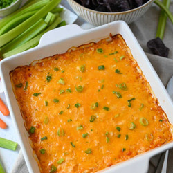 Buffalo Chicken Dip With Cottage Cheese