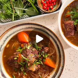 Phở Bò Sốt Vang (red Wine Beef Pho)