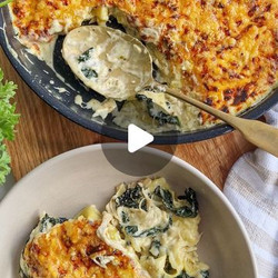 One Pan Chicken Lasagne