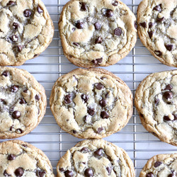 Browned Butter Sourdough Chocolate Chip Cookies