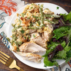 Slow Cooker Chicken And Stuffing