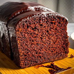 Double Chocolate Loaf Cake 