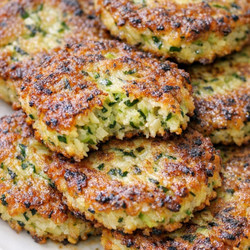 Low Carb Zucchini Fritter Patties