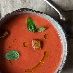 Eleven Madison Park's Strawberry Gazpacho