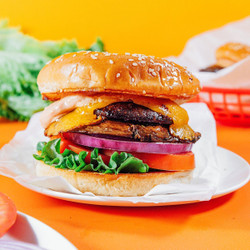 Grillable Juicy Portobello Mushroom Burgers