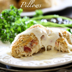 Chicken Cordon Bleu Pillows - Chef In Training