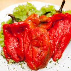Air Fryer Roasted Red Peppers