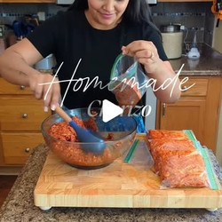 Homemade Chorizo