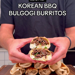 Beef Bulgogi Burrito Frozen Burrito Meal Prep Series Episode 3