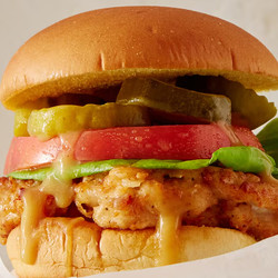 Air Fryer Crispy Chicken Sandwich