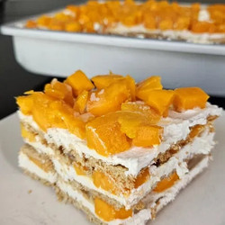 Mango Float (ice Box Cake)