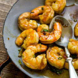Coconut Caramel Shrimp