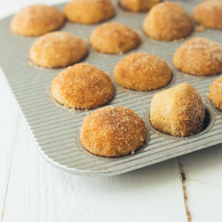 Apple Cider Donut Mini Muffins