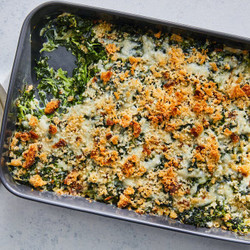 Cheesy Spinach Bake