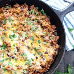 Turkey Taco Quinoa Skillet Dinner