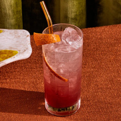 Spiced Blood Orange Shrub