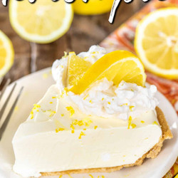 No-bake Lemon Pie