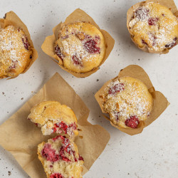 Macadamia And Raspberry Cafe-style Muffins