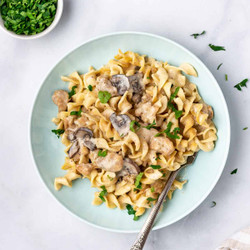 Instant Pot Chicken Stroganoff