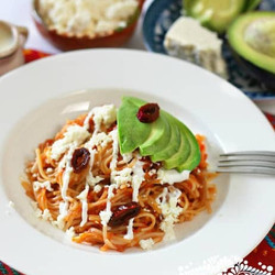 Sopa Seca De Fideos