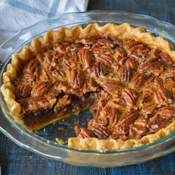 Brown Butter And Bourbon Pecan Pie