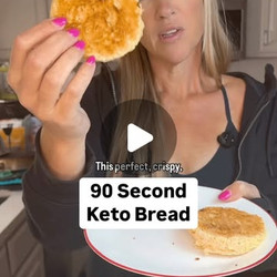 90 Second Keto Bread