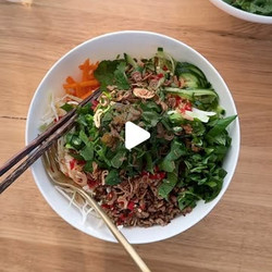 Lemongrass Pork Vermicelli Noodle Salad