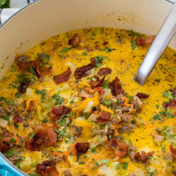 Bacon Cheeseburger Soup