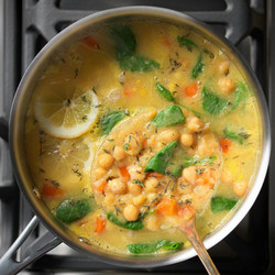 Chickpea And Vegetable Soup