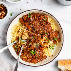 One Pot Vegan Lentil Bolognese