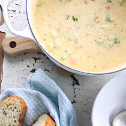 Panera Copycat Broccoli Cheddar Soup