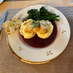 Chilean Sea Bass Recipe With A Red Wine Sauce