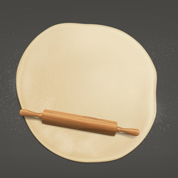 Double layered 9" pie crust