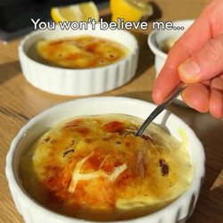 Tofu Crème Brûlée
