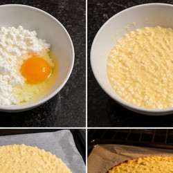 2-ingredient Cottage Cheese Pizza Crust