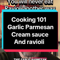 Garlic Parmesan Cream Sauce For Ravioli