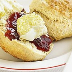 Classic Scones With Jam &amp; Clotted Cream