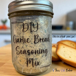 Diy Garlic Bread Seasoning Mix