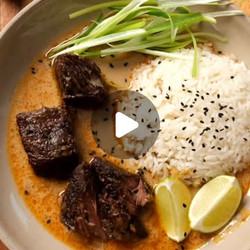 Lemongrass Coconut Braised Beef