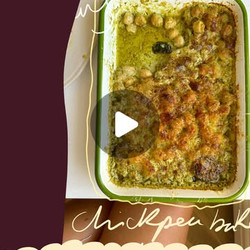Chickpea Bake With Courgettes And Crème Fraîche